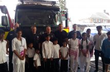 Firefighters Celebrate Hindu Festival